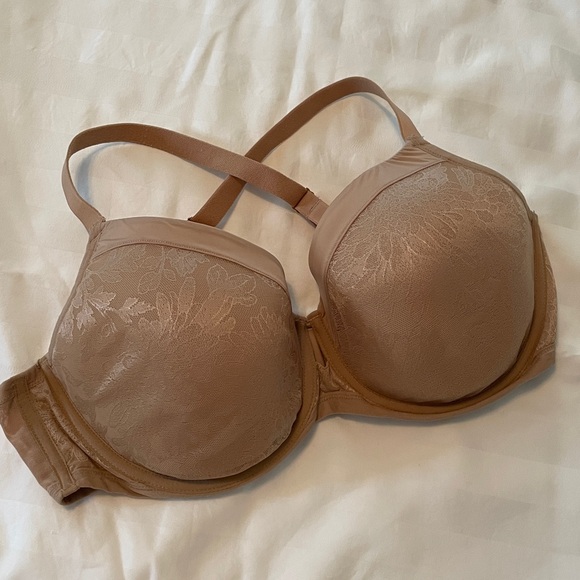 Soma Tan Lace Bra - size 38DDD - Picture 1 of 16